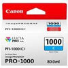 OEM Canon 0547C002 PFI-1000 Ink Cartridge Cyan 80ml