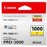 OEM Canon 0549C002 PFI-1000Y Ink Cartridge Yellow 80ml
