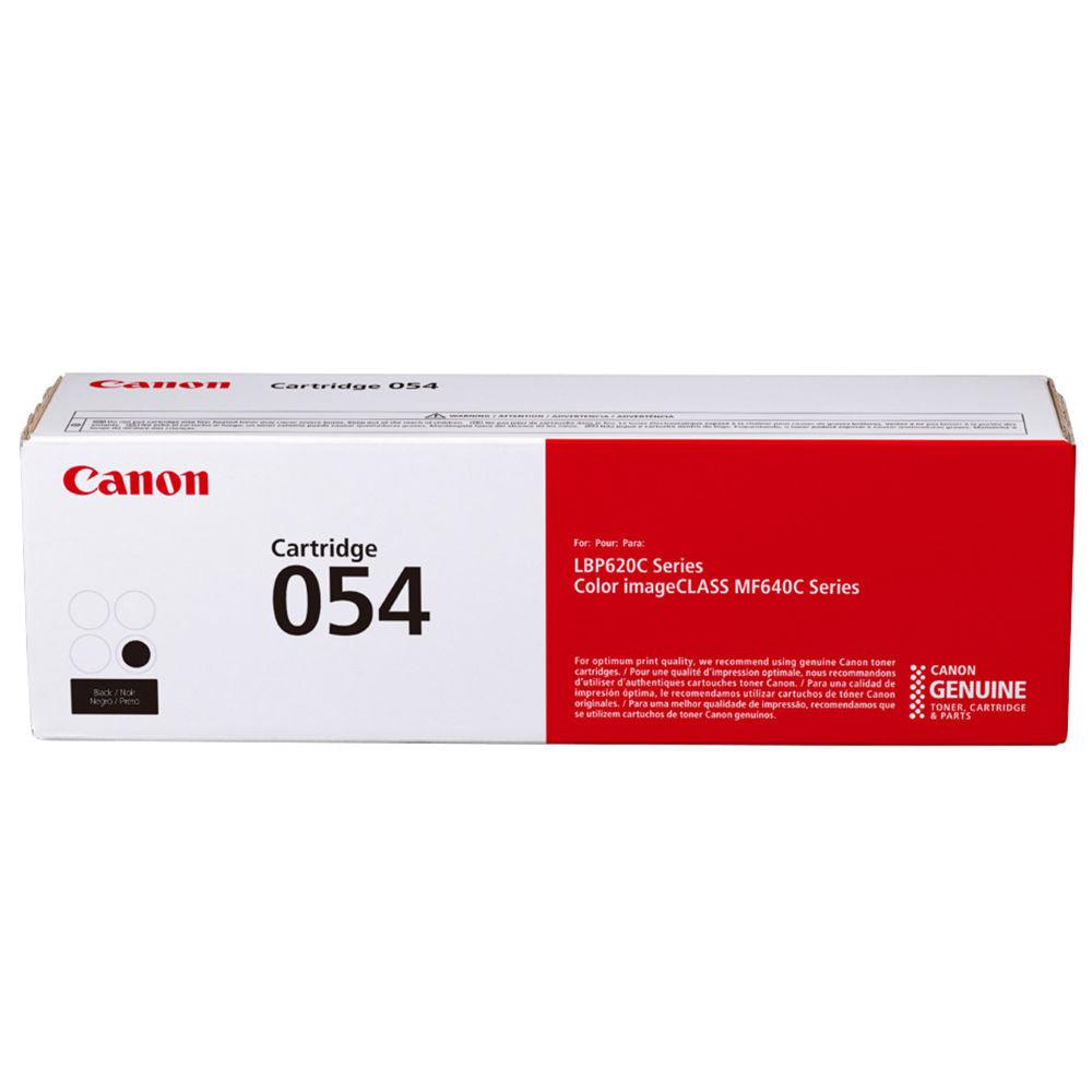OEM Canon 054BK, 3024C001 Laser Toner Cartridge - Black - 1.5K - TonerParts