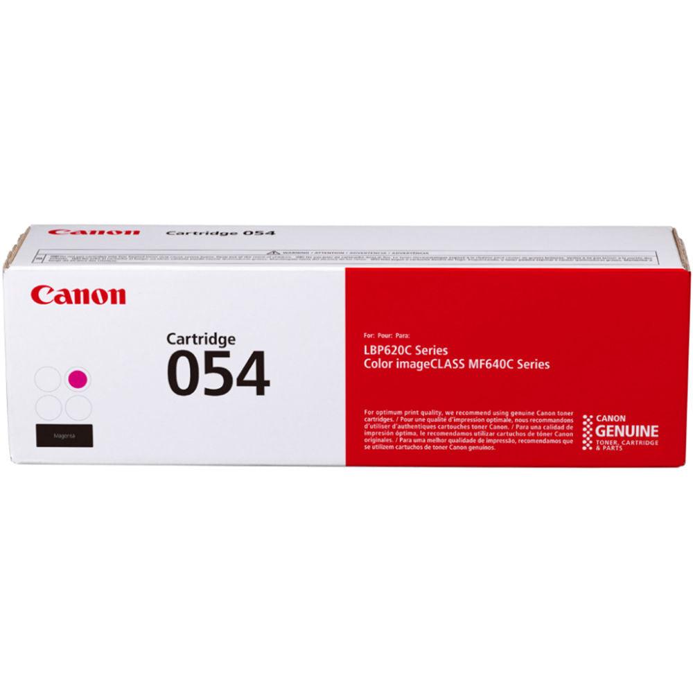 OEM Canon 054M, 3022C002 Laser Toner Cartridge - Magenta - 1.2K