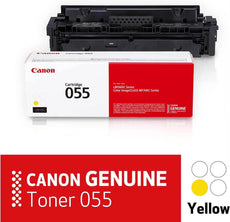 OEM Canon 055 3013C001 Toner Cartridge Yellow 2.1K