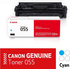 OEM Canon 055 3015C001 Toner Cartridge Cyan 2.1K