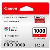 OEM Canon 0554C002 PFI-1000 Ink Cartridge Red 80ml