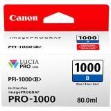 OEM Canon 0555C002 PFI-1000 Ink Cartridge Blue 80ml