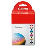 OEM Canon 0620B020, CLI-8 Ink Cartridge - Black, Cyan, Magenta, Yellow - 280 Pages
