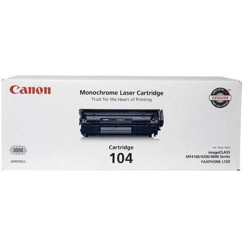 OEM Canon 104 FX9 0263B001 Toner Cartridge Black 2000 Page - TonerParts