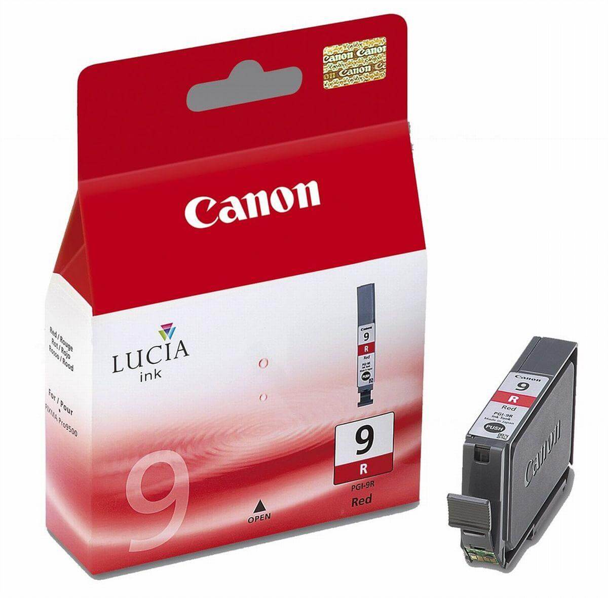 OEM Canon 1040B002, PGI-9R Ink Cartridge - Red - TonerParts