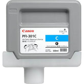 OEM Canon 1487B001 PFI-301C Ink Cartridge Cyan 330ml