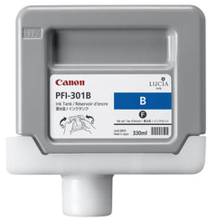 OEM Canon 1494B001 PFI-301B Ink Cartridge Blue 330ml