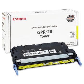 OEM Canon 1657B004AA, GPR28 Toner Cartridge Yellow - 6K