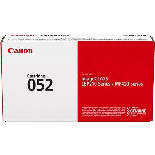OEM Canon 2199C001, 052 Toner Cartridge - Black - 3100 Pages