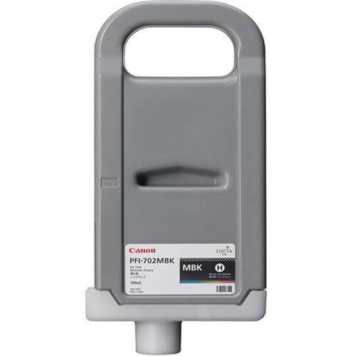OEM Canon 2219B001 PFI-702MBK Ink Cartridge Pigment Matte Black 700ml - TonerParts