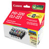 OEM Canon 2945b007 Ink Cartridge - Black, Cyan, Magenta, Yellow - Inkjet - 5 / Pack