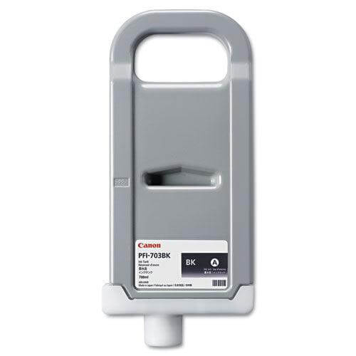 OEM Canon 2963B001 PFI-703BK Ink Cartridge Black 700ml - TonerParts