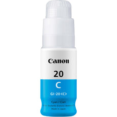 OEM Canon 3394C001 GI-20 Ink Bottle Cyan 7.7K