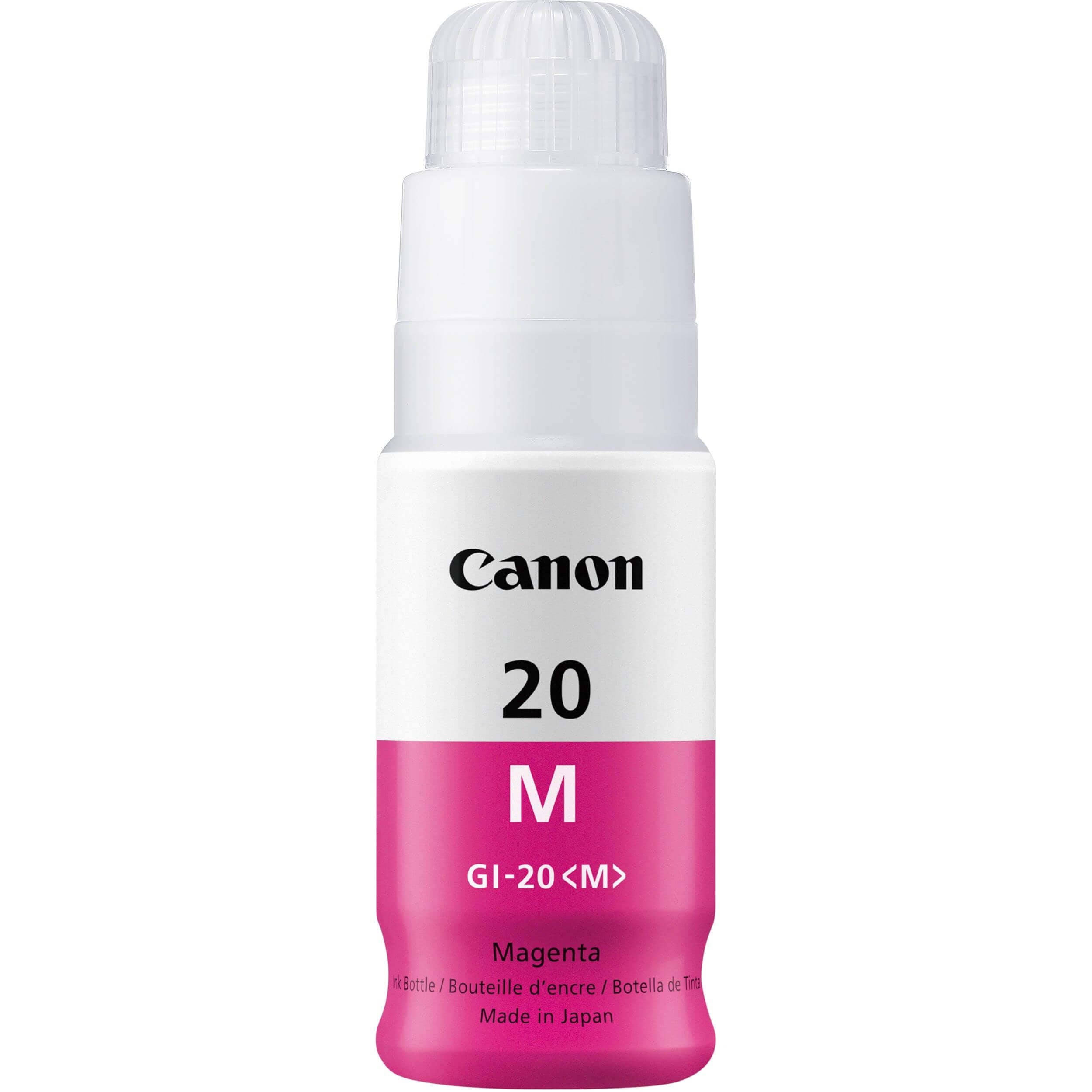 OEM Canon 3395C001 GI-20 Ink Bottle Magenta 7.7K - TonerParts