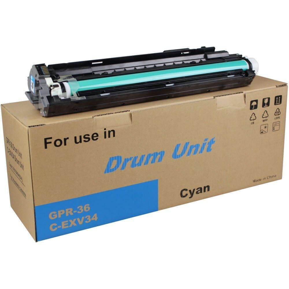OEM Canon 3787B004 GPR-36 Imaging Drum CYAN 36K - TonerParts