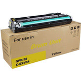 OEM Canon 3789B004 GPR-36 Imaging Drum YELLOW 36K