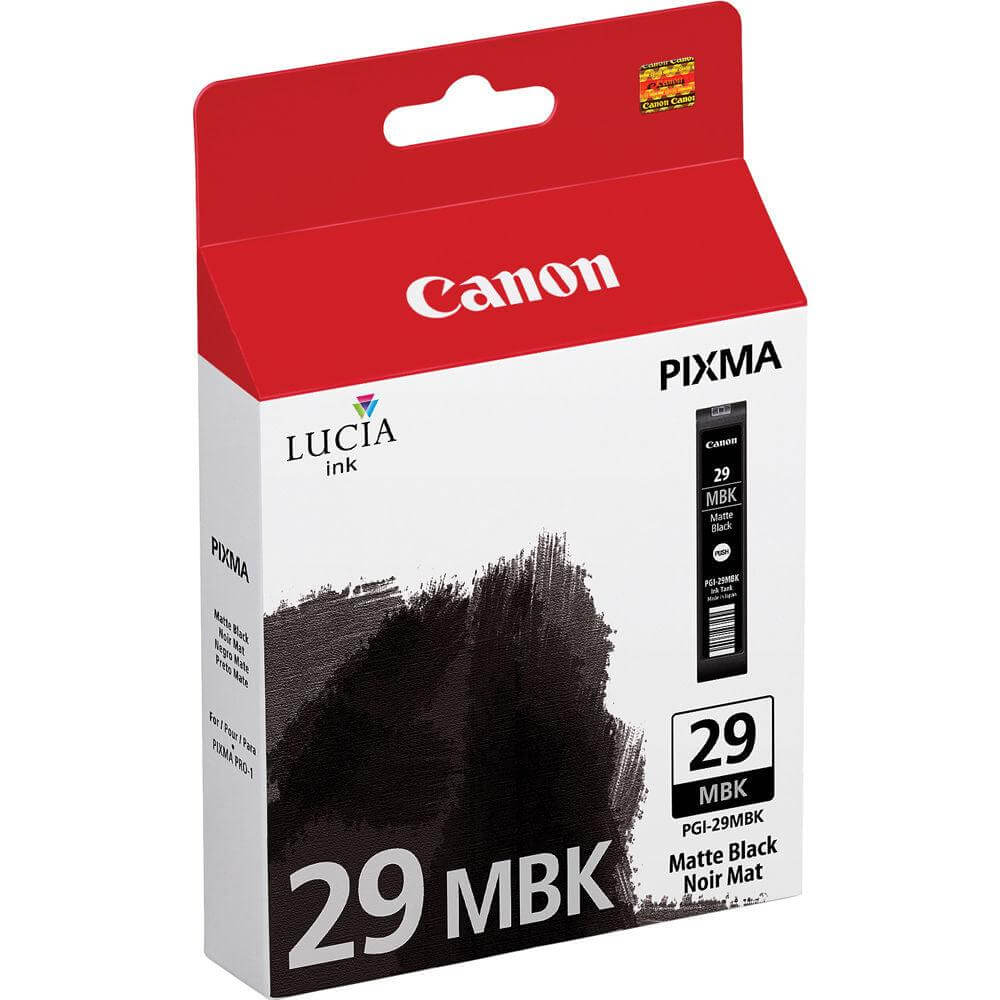 OEM Canon 4868B002, PGI-29MBK Ink Cartridge - Matte Black - TonerParts