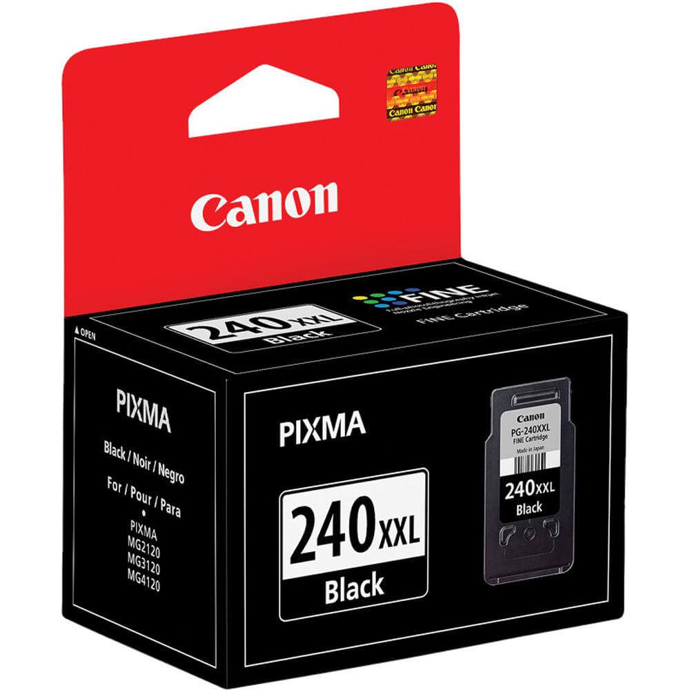OEM Canon 5204B001, PG-240XXL Black Ink Cartridge - Extra High Yield - 600 Pages - TonerParts