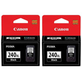OEM Canon 5530418, 240XL Ink Cartridges - Black - Twin Pack