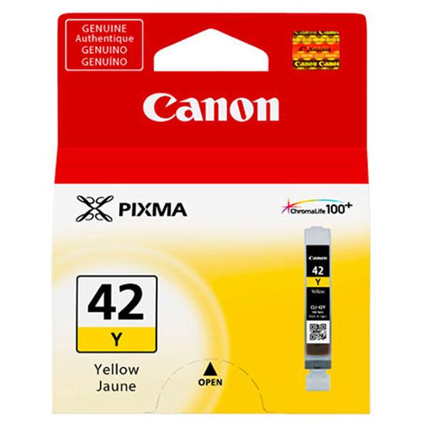 OEM Canon 6387B002 CLI-42Y Ink Cartridge Yellow - TonerParts