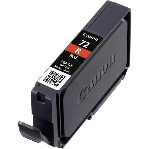 OEM Canon 6410B002, Lucia PGI-72R Ink Cartridge - Standard Yield - Red - TonerParts