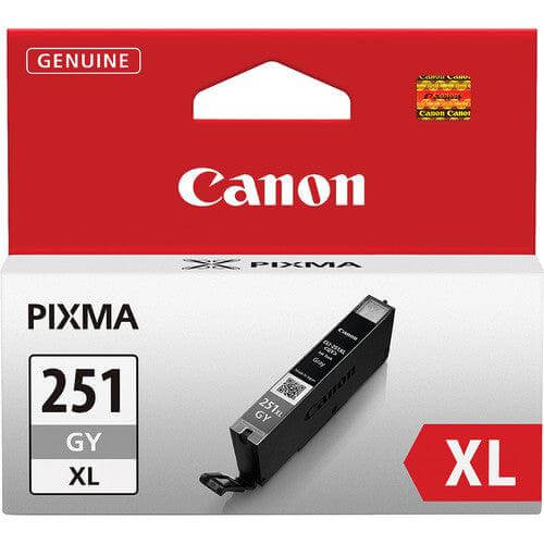 OEM Canon 6452B001 CLI-251XL Ink Cartridge Gray High Yield 665 Pages - TonerParts