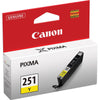 OEM Canon 6516B001 CLI-251Y Ink Cartridge Yellow