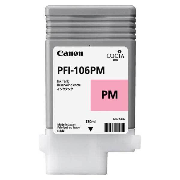 OEM Canon 6626B001 PFI-106PM Ink Cartridge Photo Magenta 130ml - TonerParts