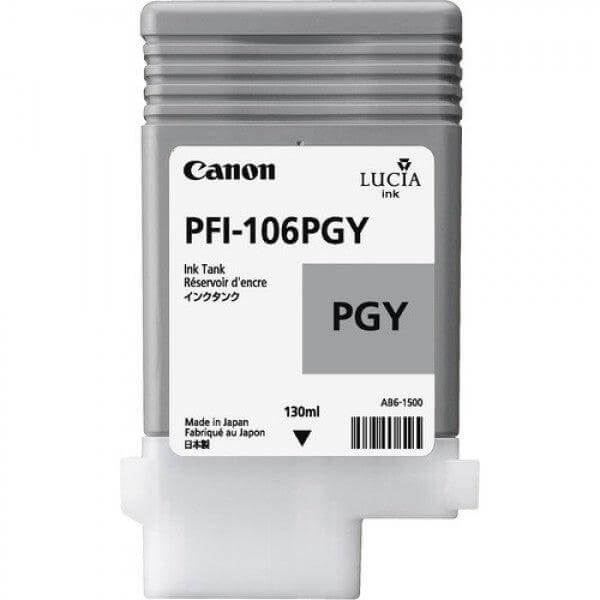OEM Canon 6631B001 PFI-106PGY Ink Cartridge Photo Grey 130ml - TonerParts