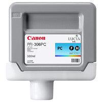 OEM Canon 6661B001 PFI-306pc Ink Cartridge Photo Cyan 330ml - TonerParts