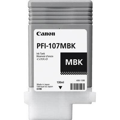 OEM Canon 6704B001 PFI-107MBK Ink Cartridge Matte Black 130ml - TonerParts
