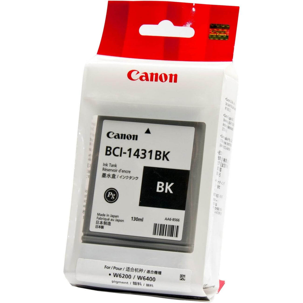 OEM Canon BCI-1431BK, 8963A006 Ink Cartridge Black - 130