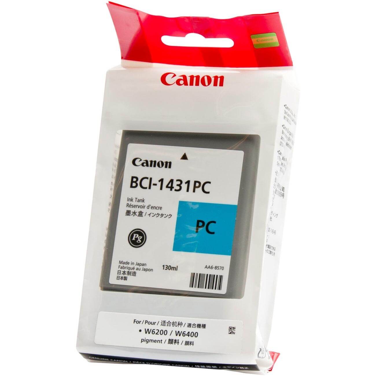 OEM Canon BCI-1431PC, 8973A006 Ink Cartridge Photo Cyan - 130 - TonerParts