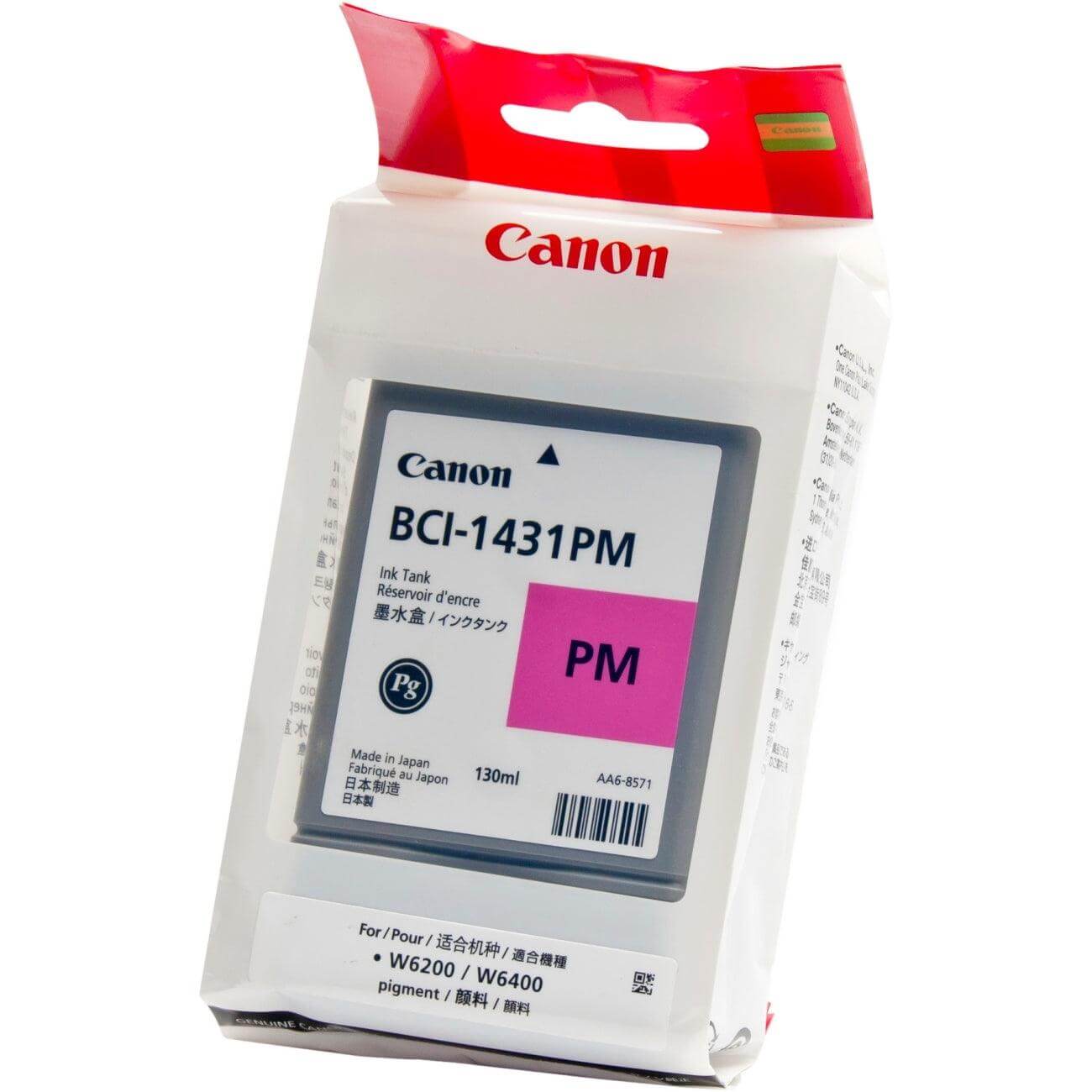 OEM Canon BCI-1431PM, 8974A006 Ink Cartridge Photo Magenta - 130 - TonerParts