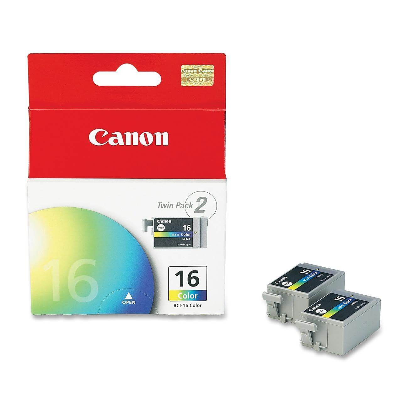 OEM Canon BCI-16 Ink Cartridge - Color - 2 Pack - TonerParts