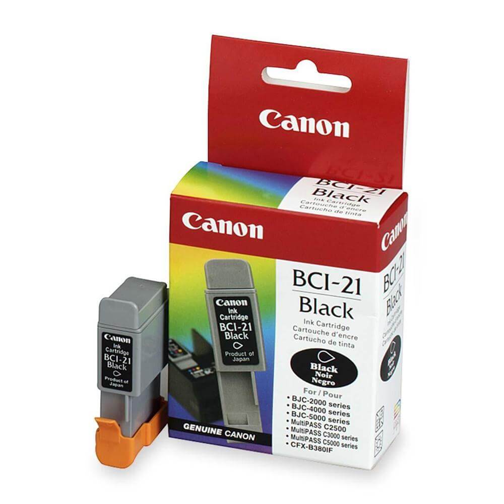 OEM Canon BCI-21BK Ink Cartridge Black - TonerParts
