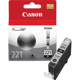 OEM Canon CLI-221BK, 2946B001 Ink Cartridge - Black - 342 Pages