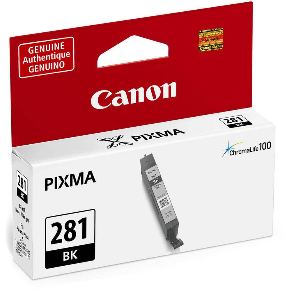 OEM Canon CLI-281, 2091C001 Ink Cartridge - Black