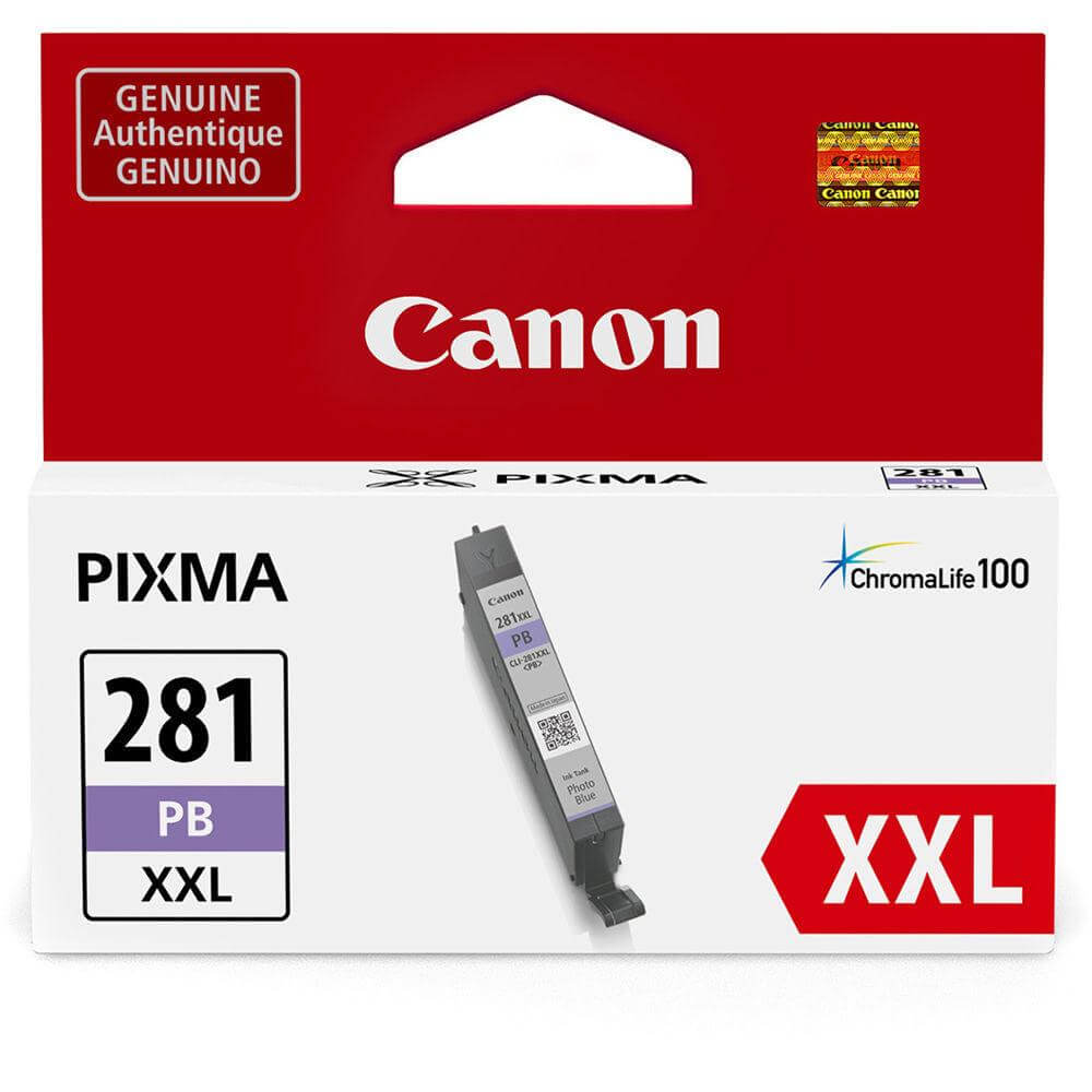 OEM Canon CLI-281XXl, 1984C001 Ink Cartridge - Photo Blue - TonerParts