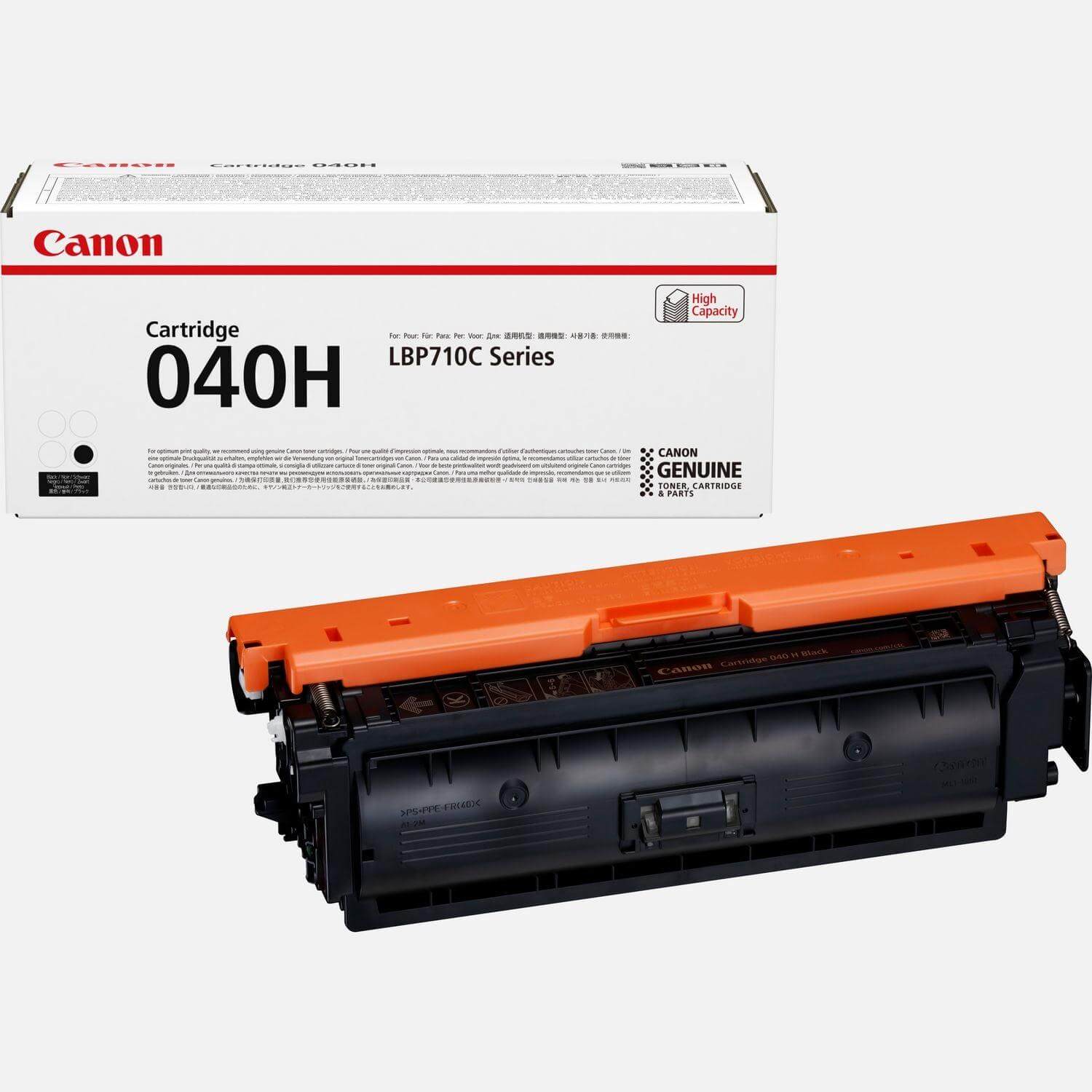 OEM Canon CRG-040H, 0461C001 Cartridge Black - 12.5K - TonerParts