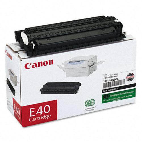 OEM Canon E40, 1491A002 Toner Cartridge For PC 900 Black - 4K - TonerParts