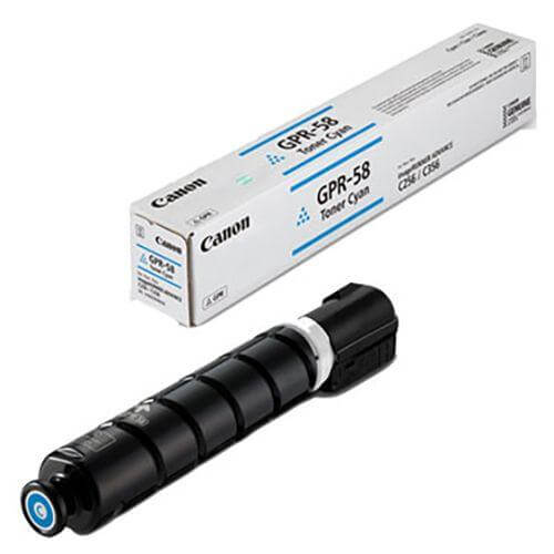 OEM Canon GPR-58 2183C003AA Toner Cartridge Cyan 18K - TonerParts