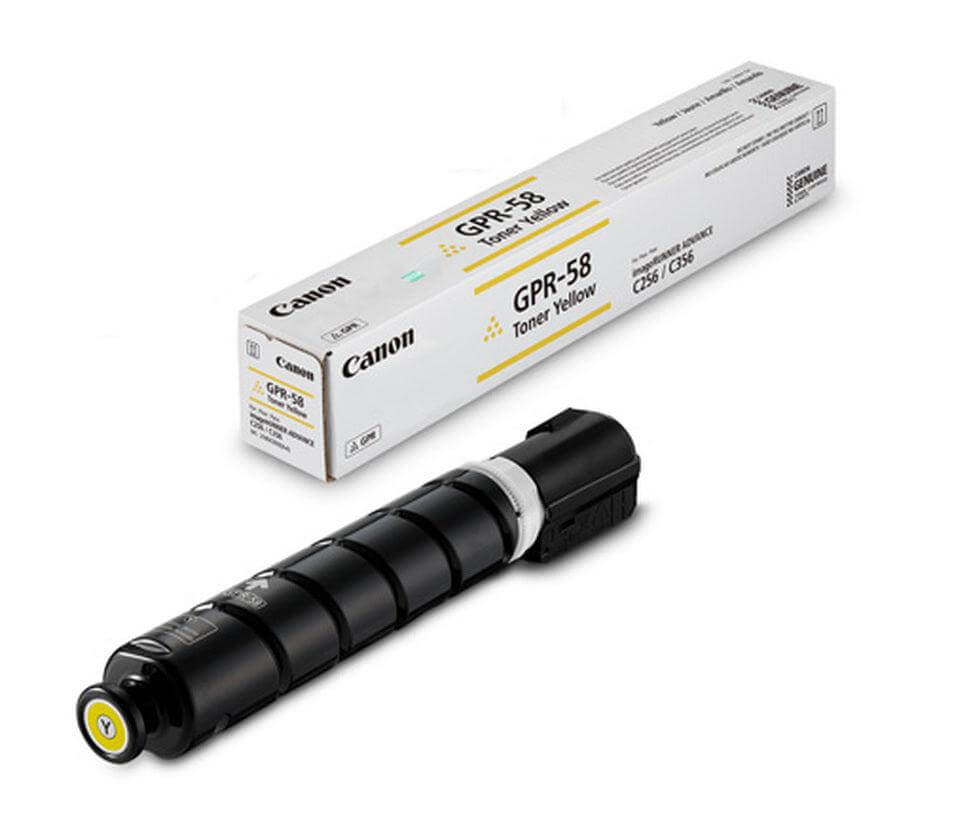 OEM Canon GPR-58 2185C003AA Toner Cartridge Yellow 18 - TonerParts
