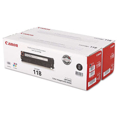 OEM Canon No. 118 Toner Cartridge - Black - 2 / Pack