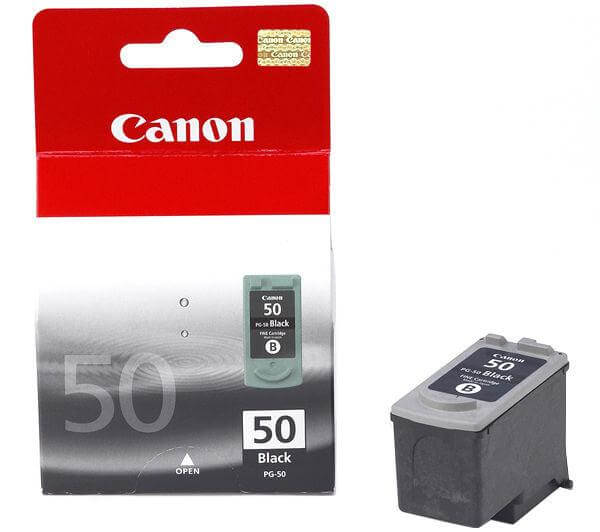 OEM Canon PG-50B, 0616B002 Ink Cartridge Black - TonerParts