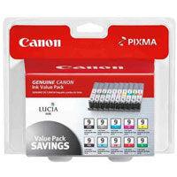 OEM Canon PGI-9, 1033B005 Ink Cartridge Combo Value Pack