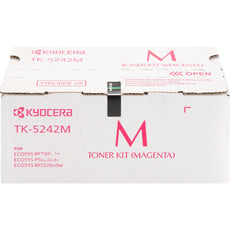OEM Genuine Kyocera TK-5242M Toner Cartridge - Magenta - 3,000 Pages