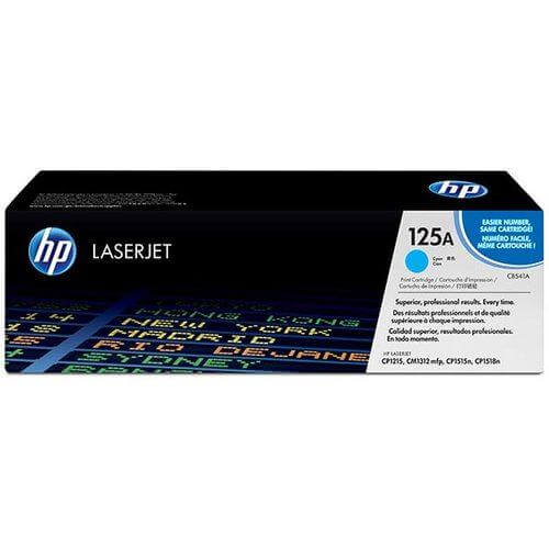 OEM HP 125A CB541A Toner Cartridge Cyan 1.4K - TonerParts